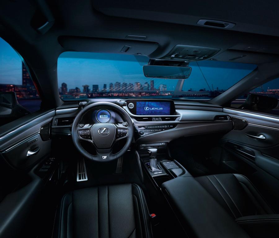 Торпедо Lexus ES300h F-Sport 2018 года  (WW) (фото 19 из 46)